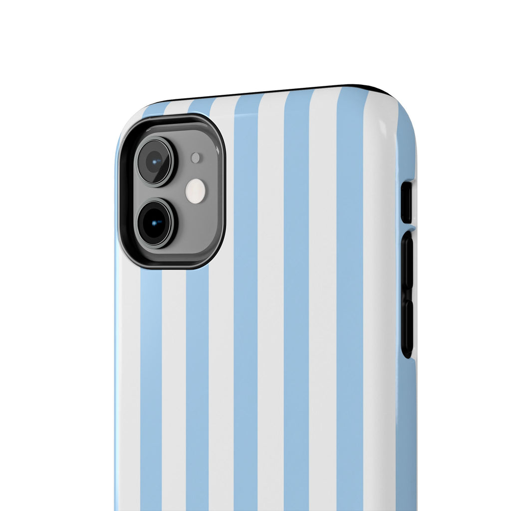 Ocean Breeze Striped Tough Phone Case