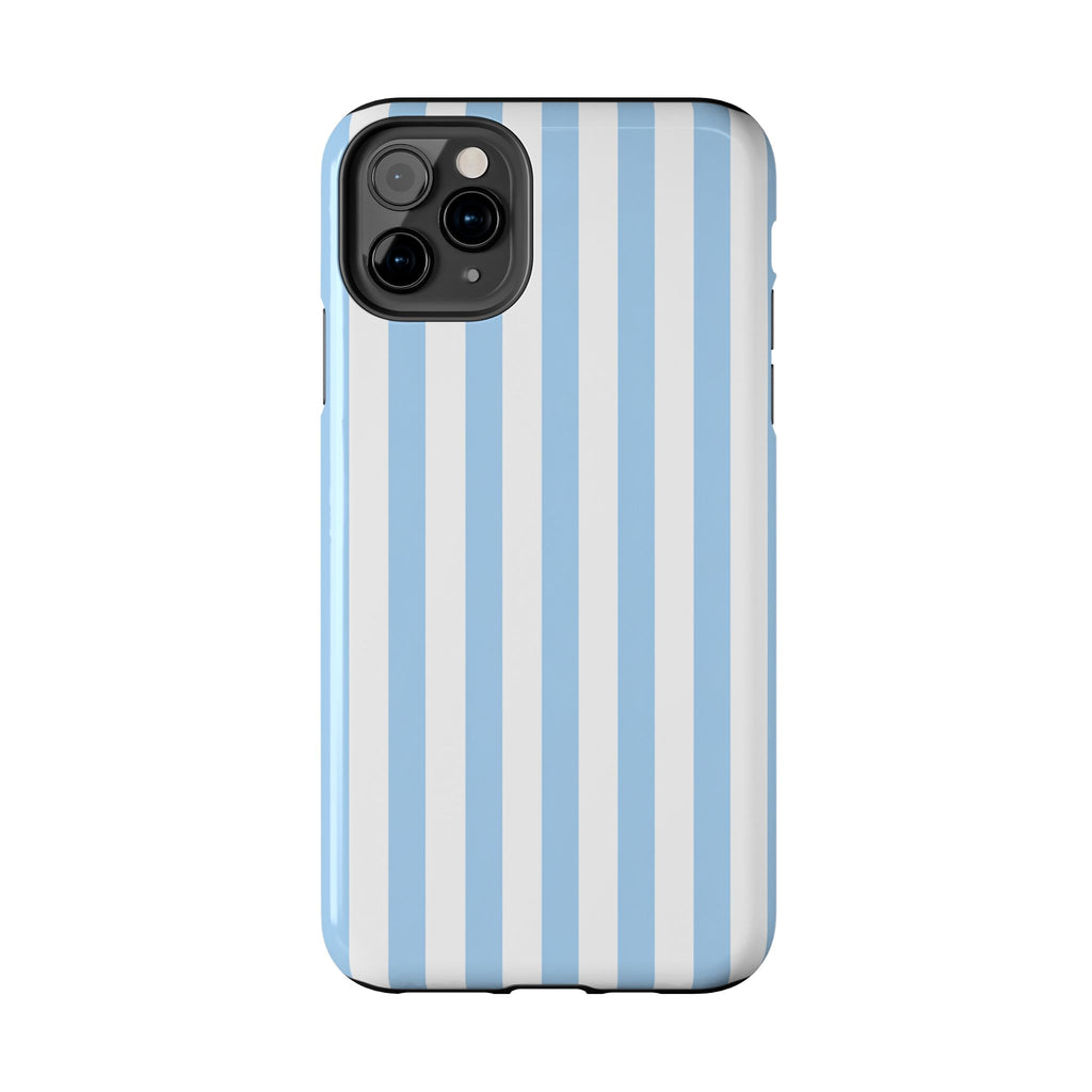 Ocean Breeze Striped Tough Phone Case