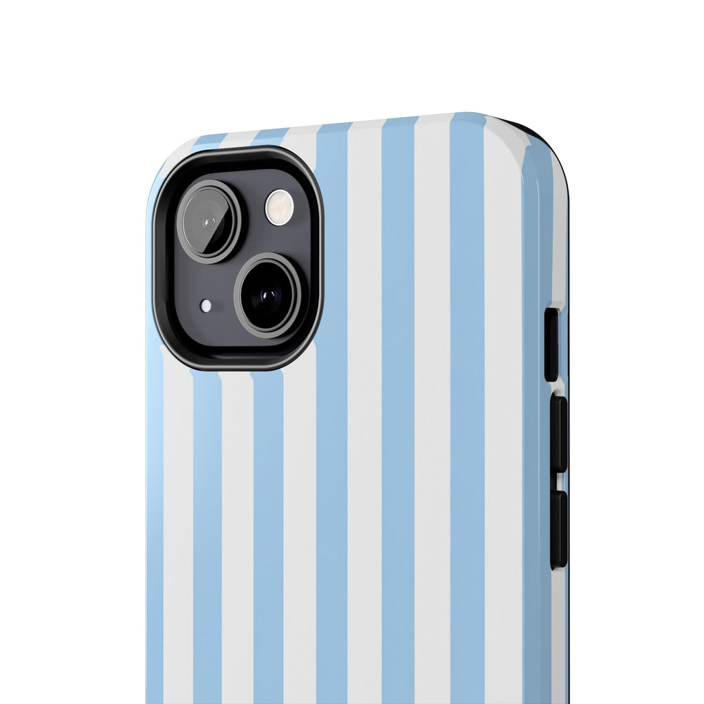 Ocean Breeze Striped Tough Phone Case