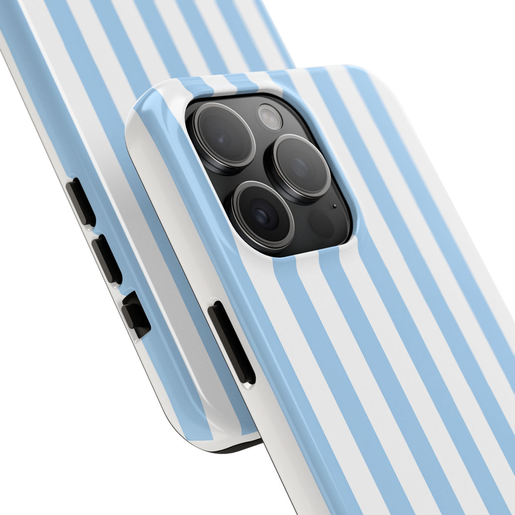 Ocean Breeze Striped Tough Phone Case
