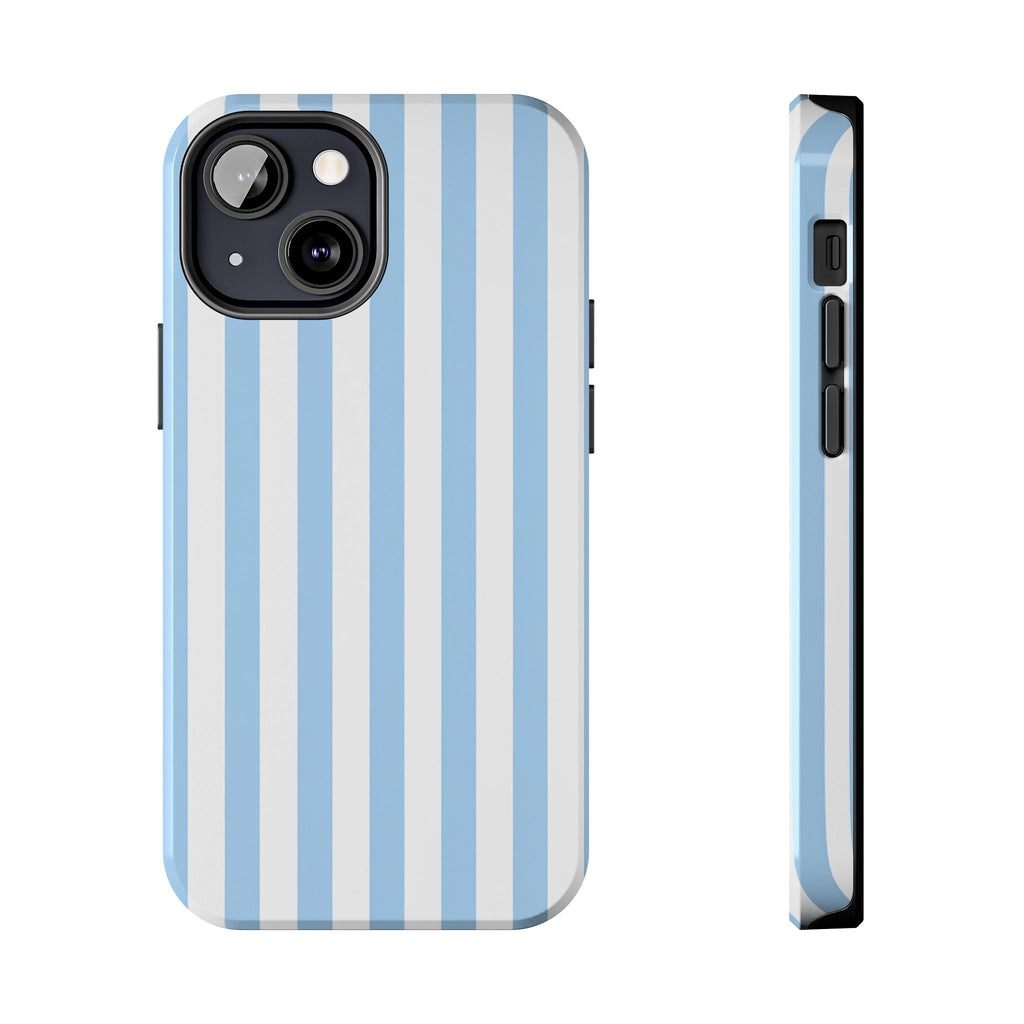 Ocean Breeze Striped Tough Phone Case