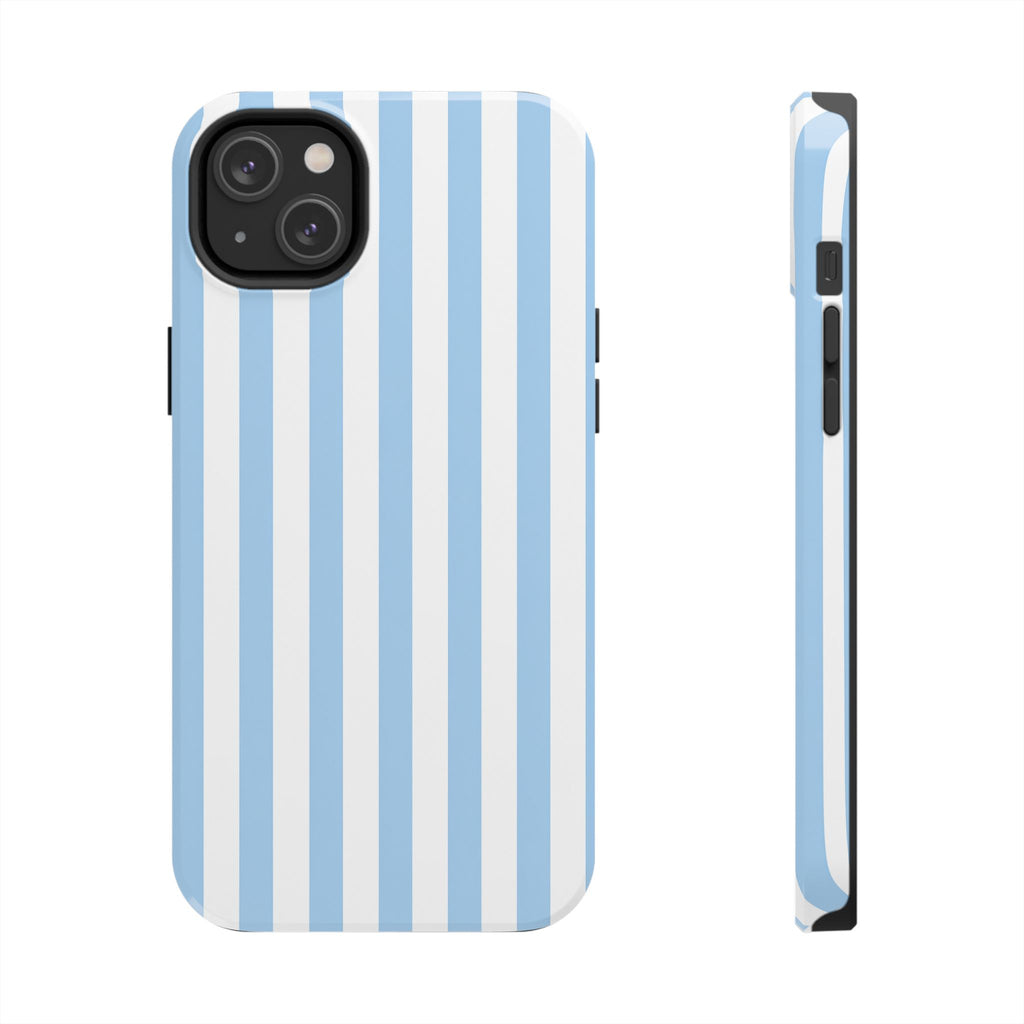 Ocean Breeze Striped Tough Phone Case