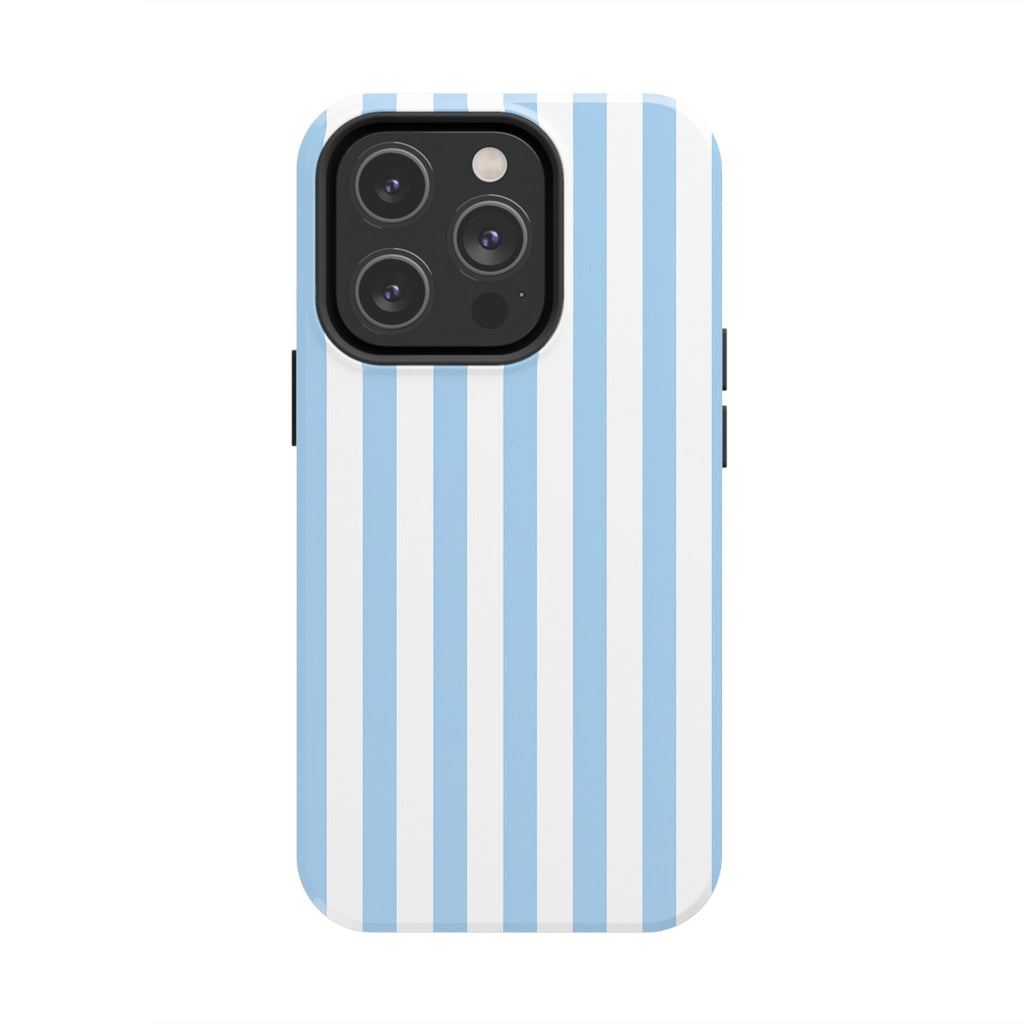 Ocean Breeze Striped Tough Phone Case