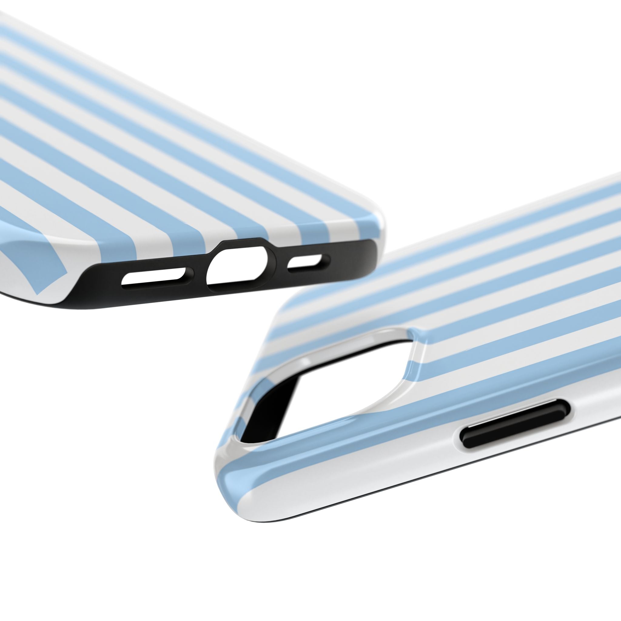 Ocean Breeze Striped Tough Phone Case