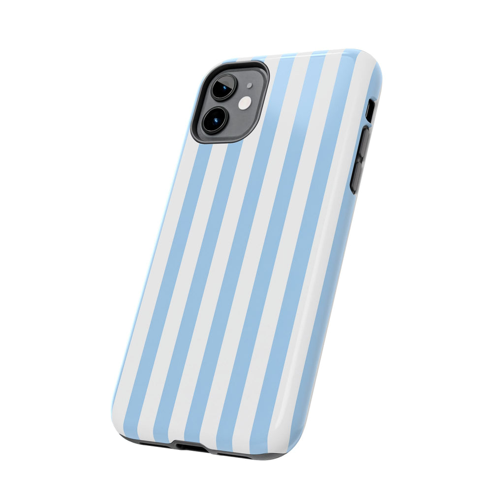 Ocean Breeze Striped Tough Phone Case