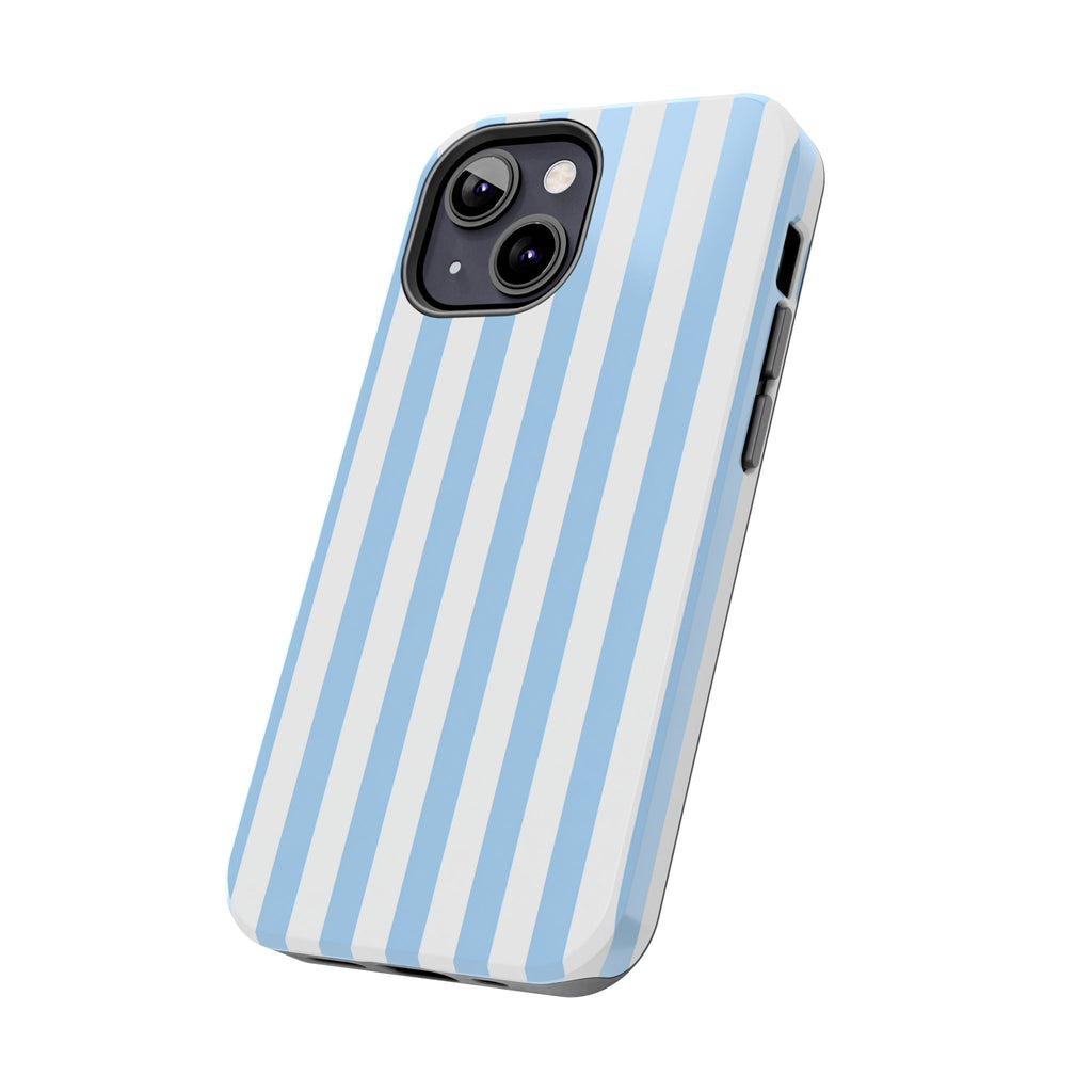 Ocean Breeze Striped Tough Phone Case
