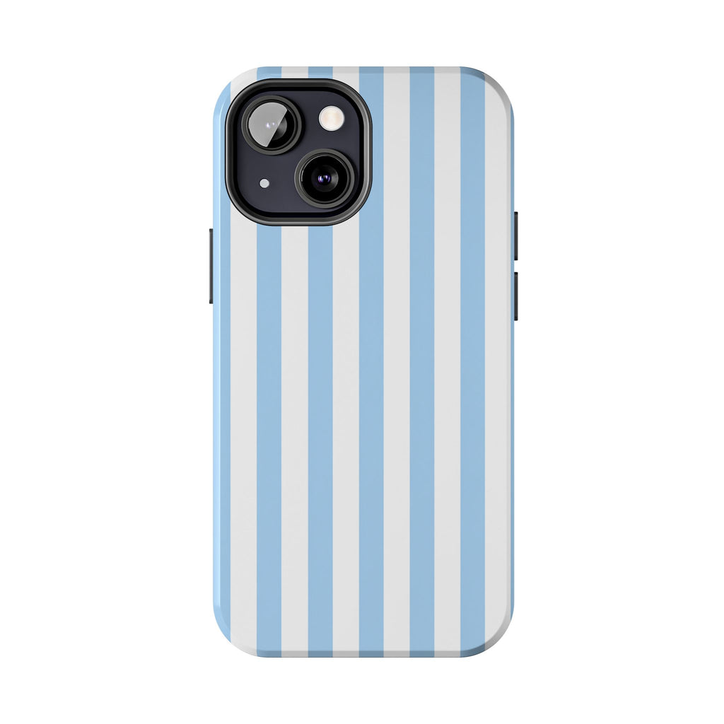 Ocean Breeze Striped Tough Phone Case