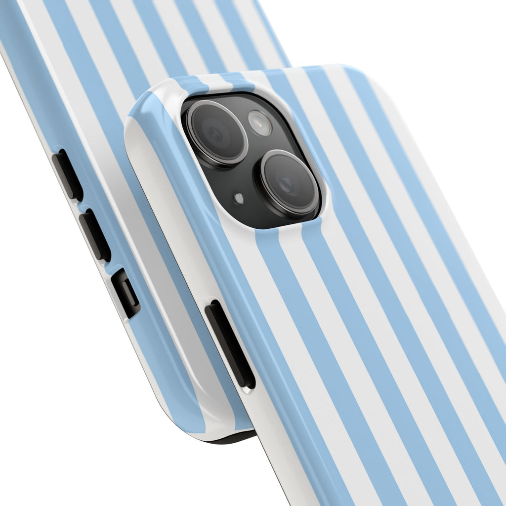 Ocean Breeze Striped Tough Phone Case