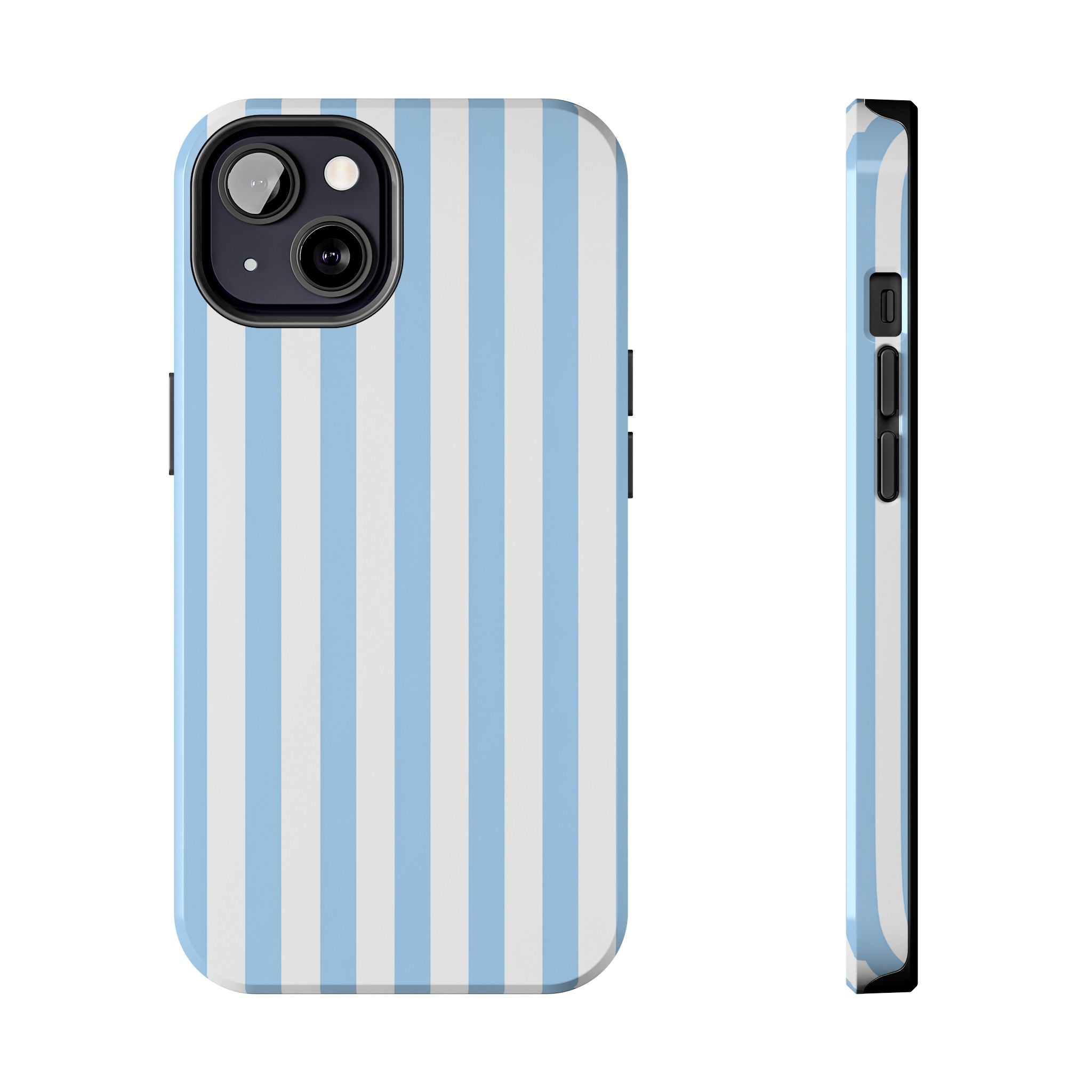 Ocean Breeze Striped Tough Phone Case