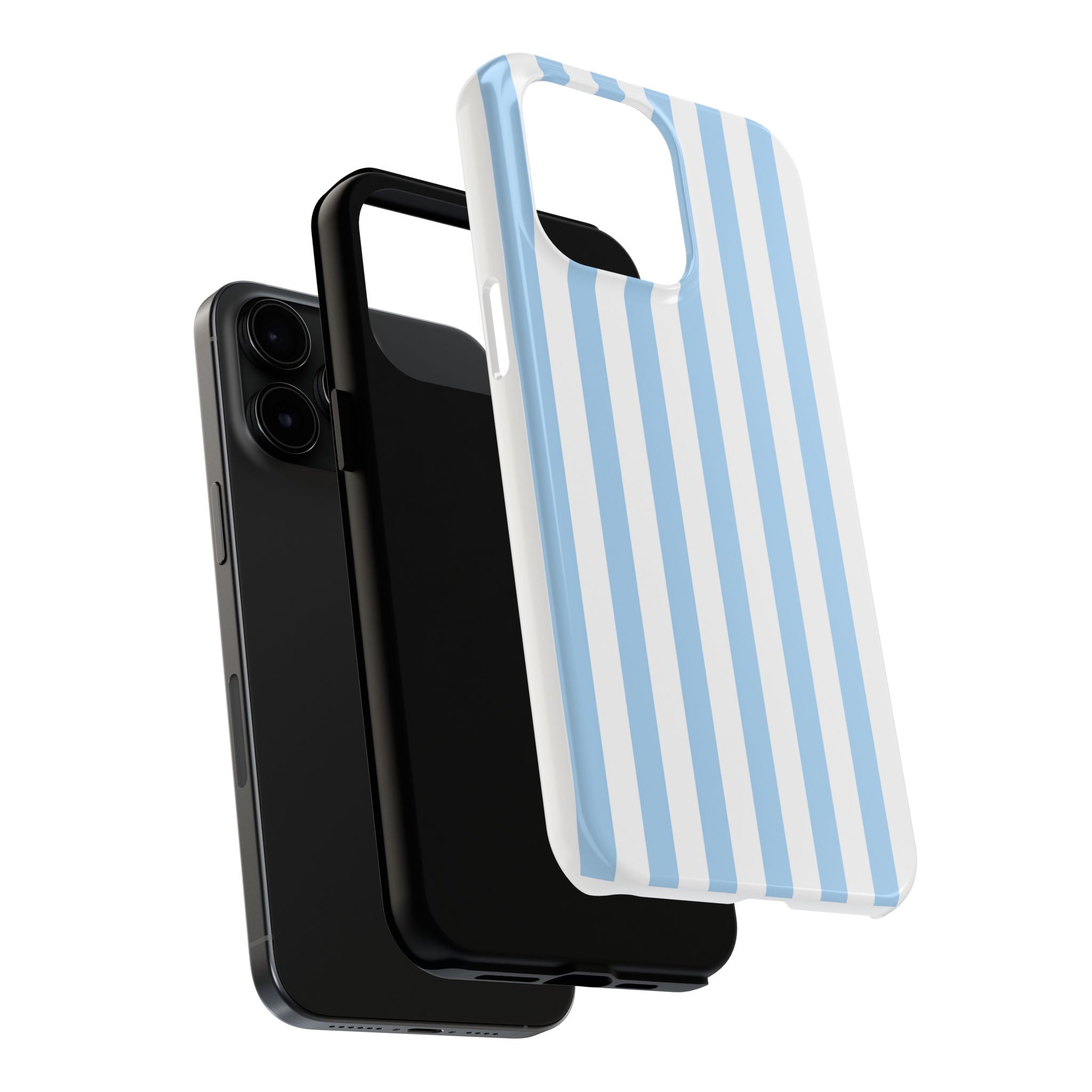 Ocean Breeze Striped Tough Phone Case