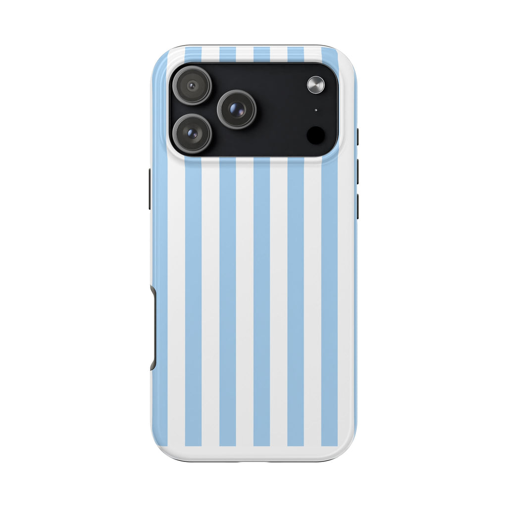 Ocean Breeze Striped Tough Phone Case