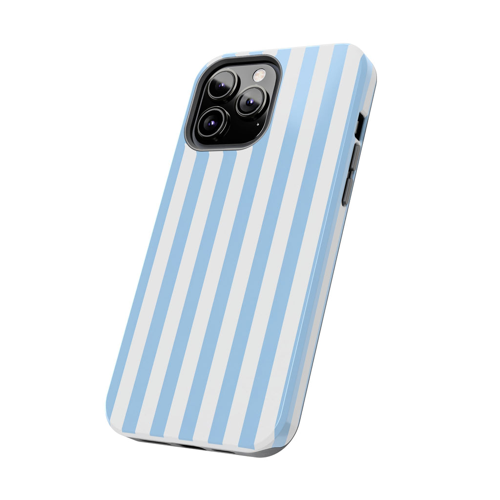 Ocean Breeze Striped Tough Phone Case