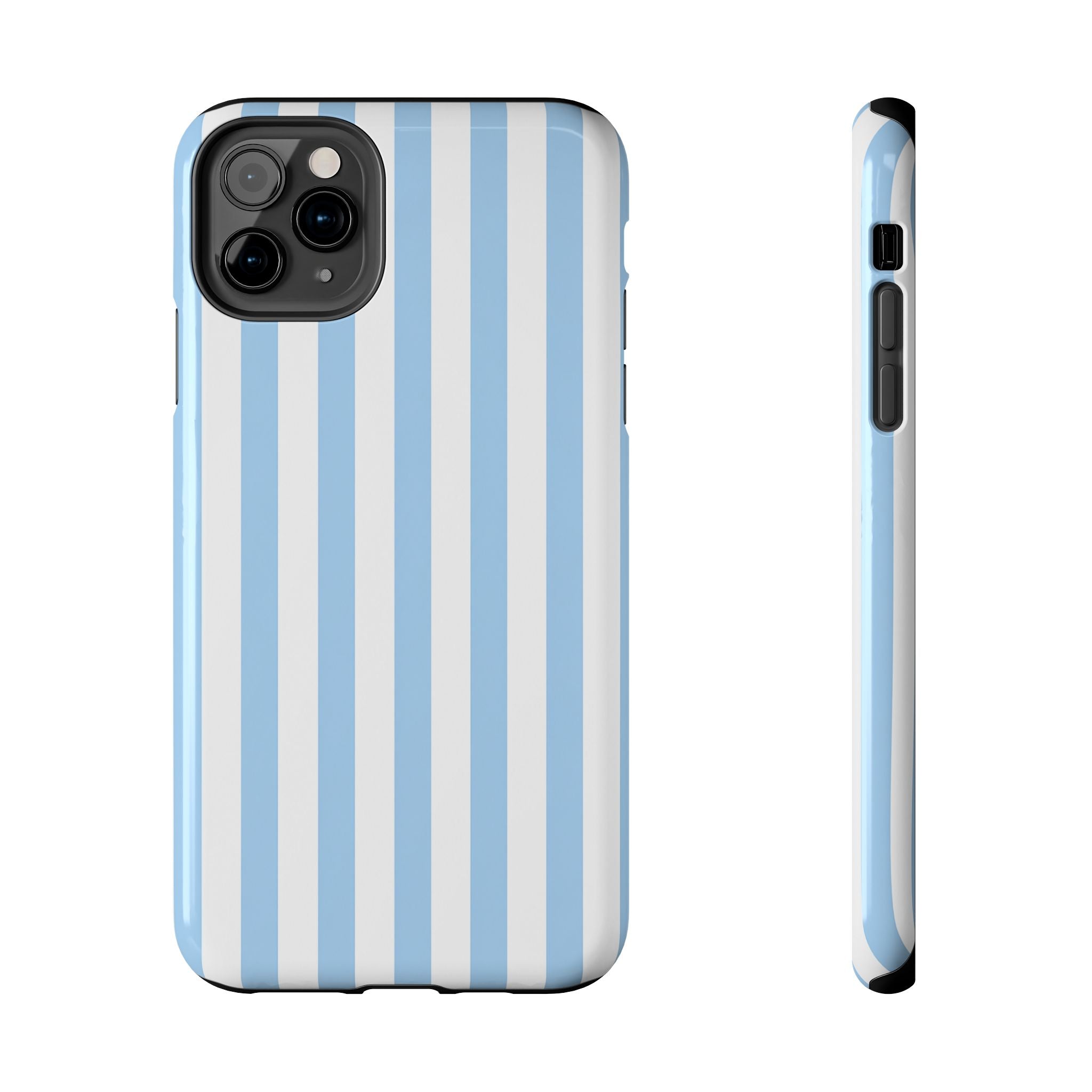 Ocean Breeze Striped Tough Phone Case