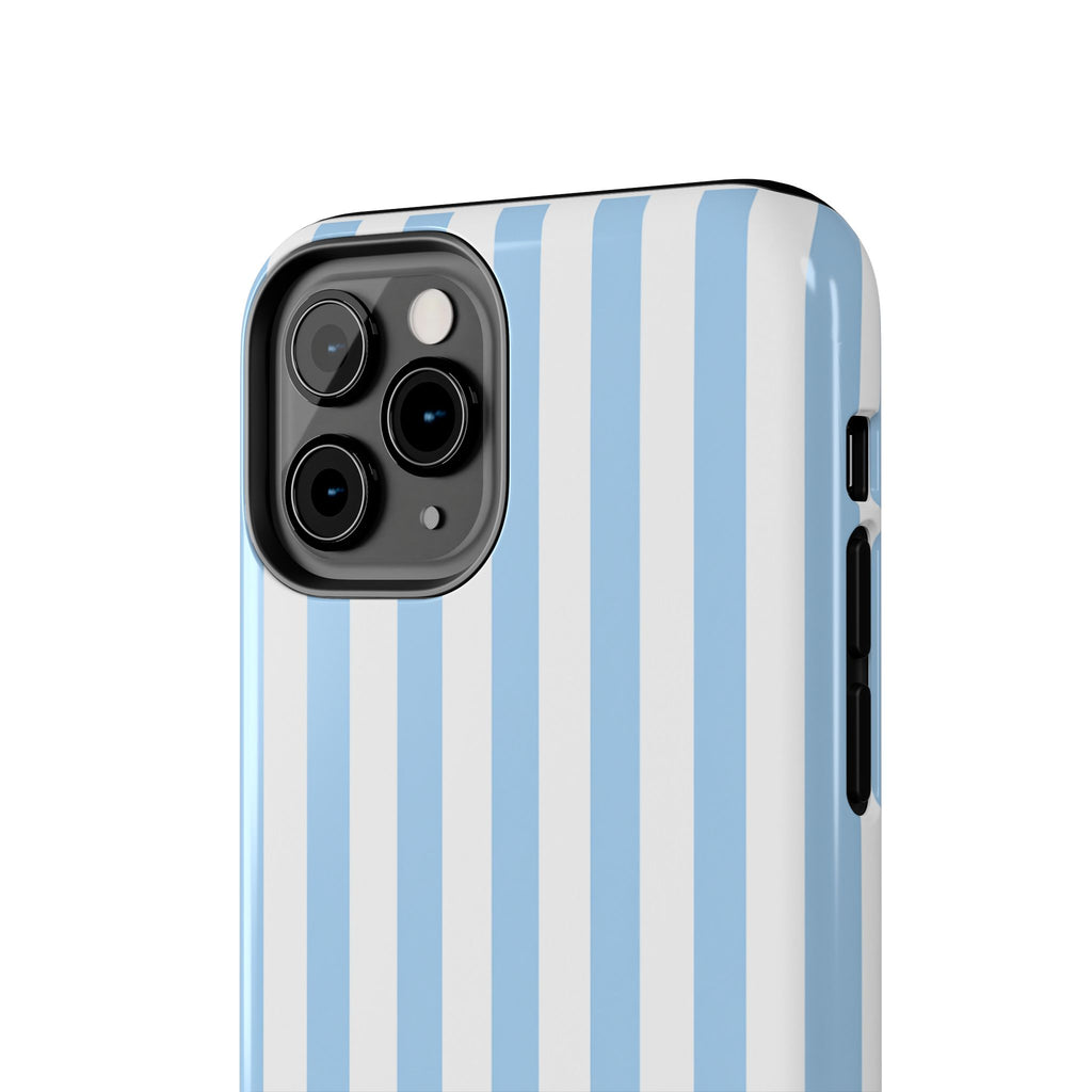 Ocean Breeze Striped Tough Phone Case