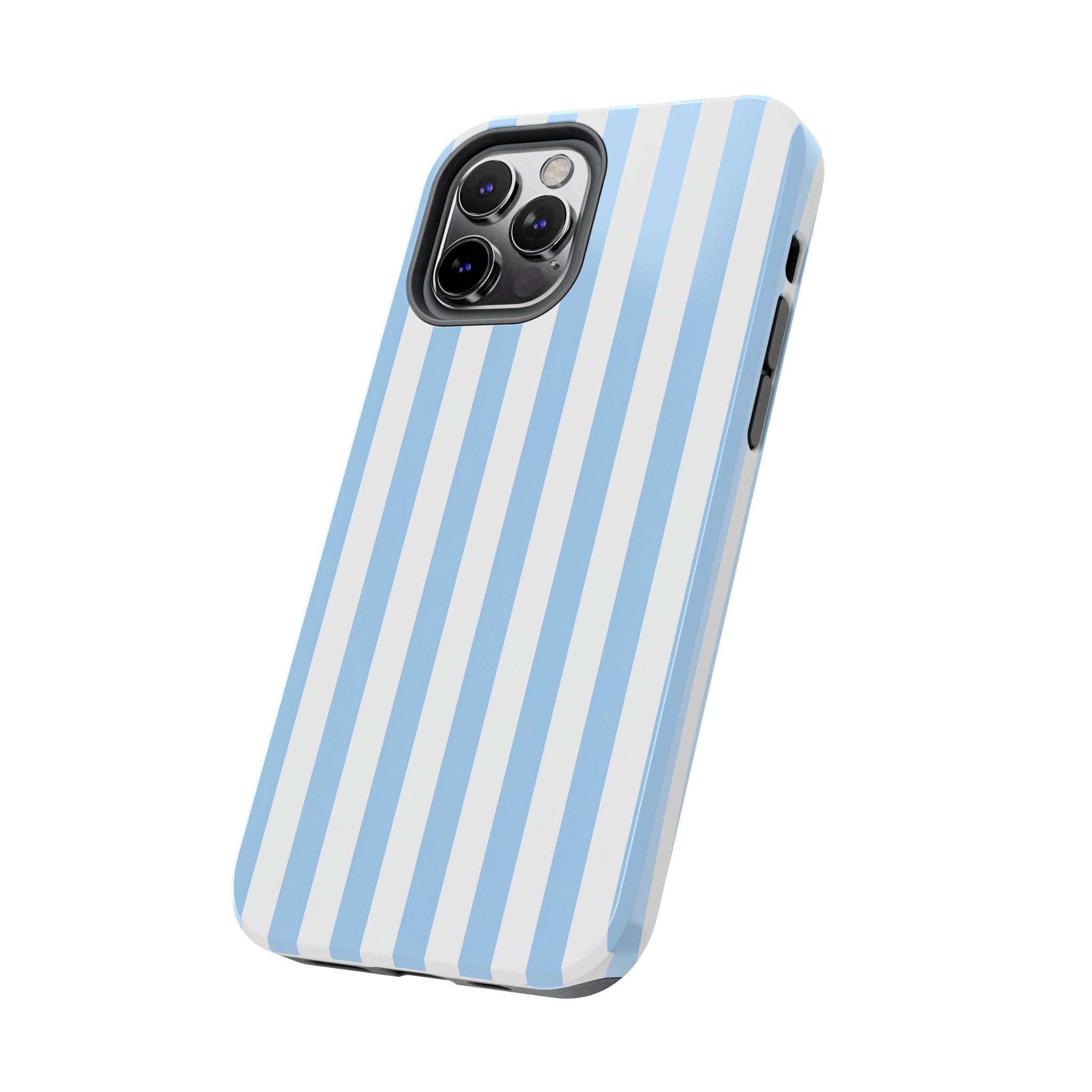 Ocean Breeze Striped Tough Phone Case