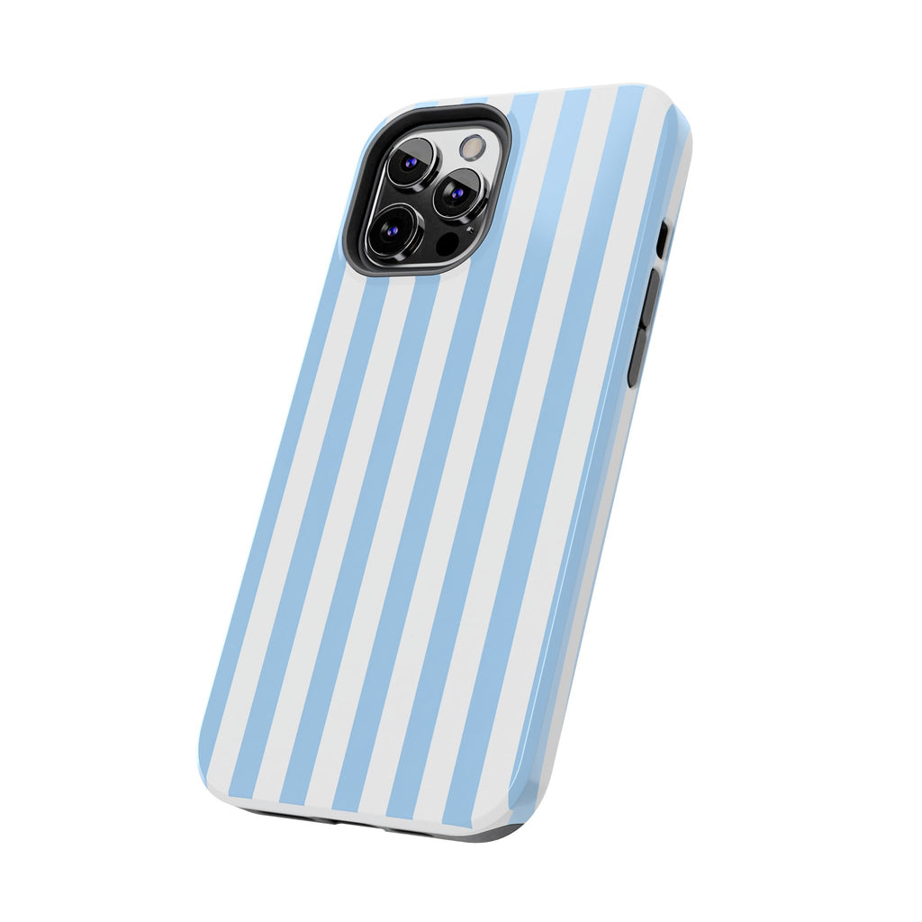 Ocean Breeze Striped Tough Phone Case
