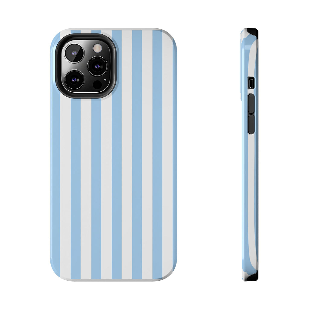 Ocean Breeze Striped Tough Phone Case