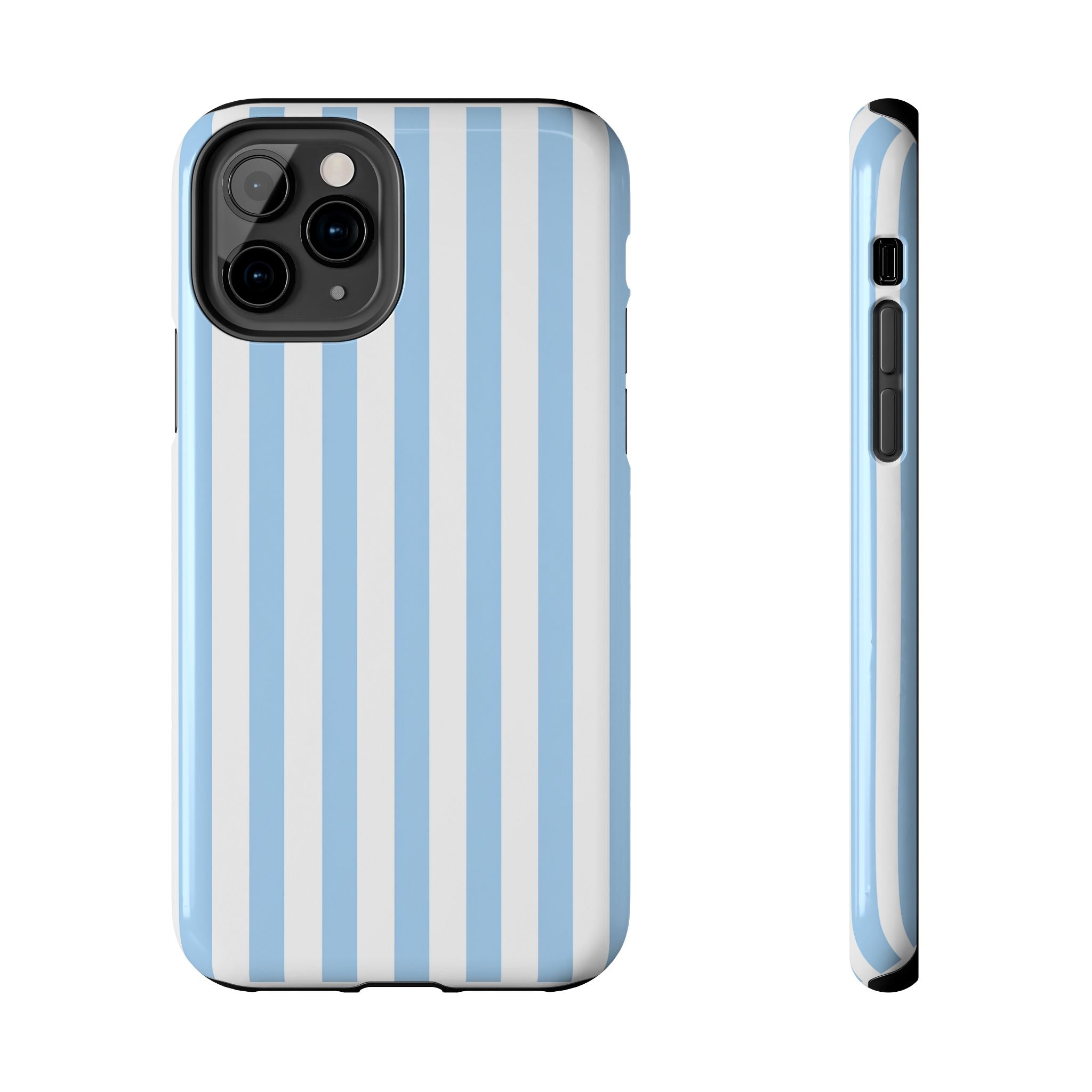 Ocean Breeze Striped Tough Phone Case