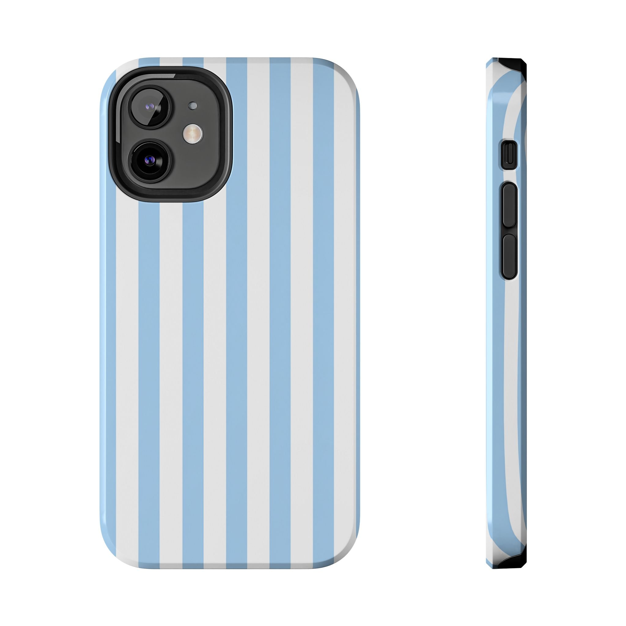 Ocean Breeze Striped Tough Phone Case