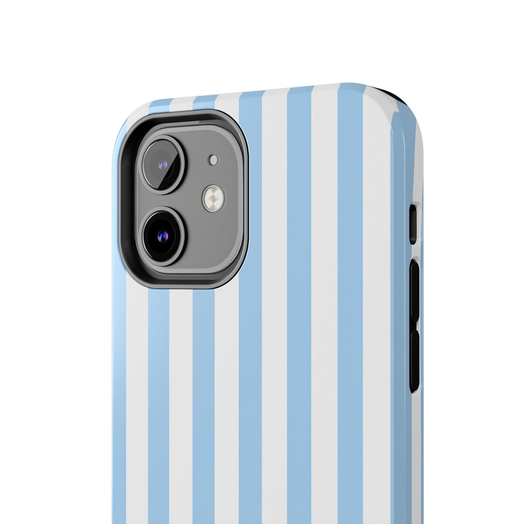 Ocean Breeze Striped Tough Phone Case