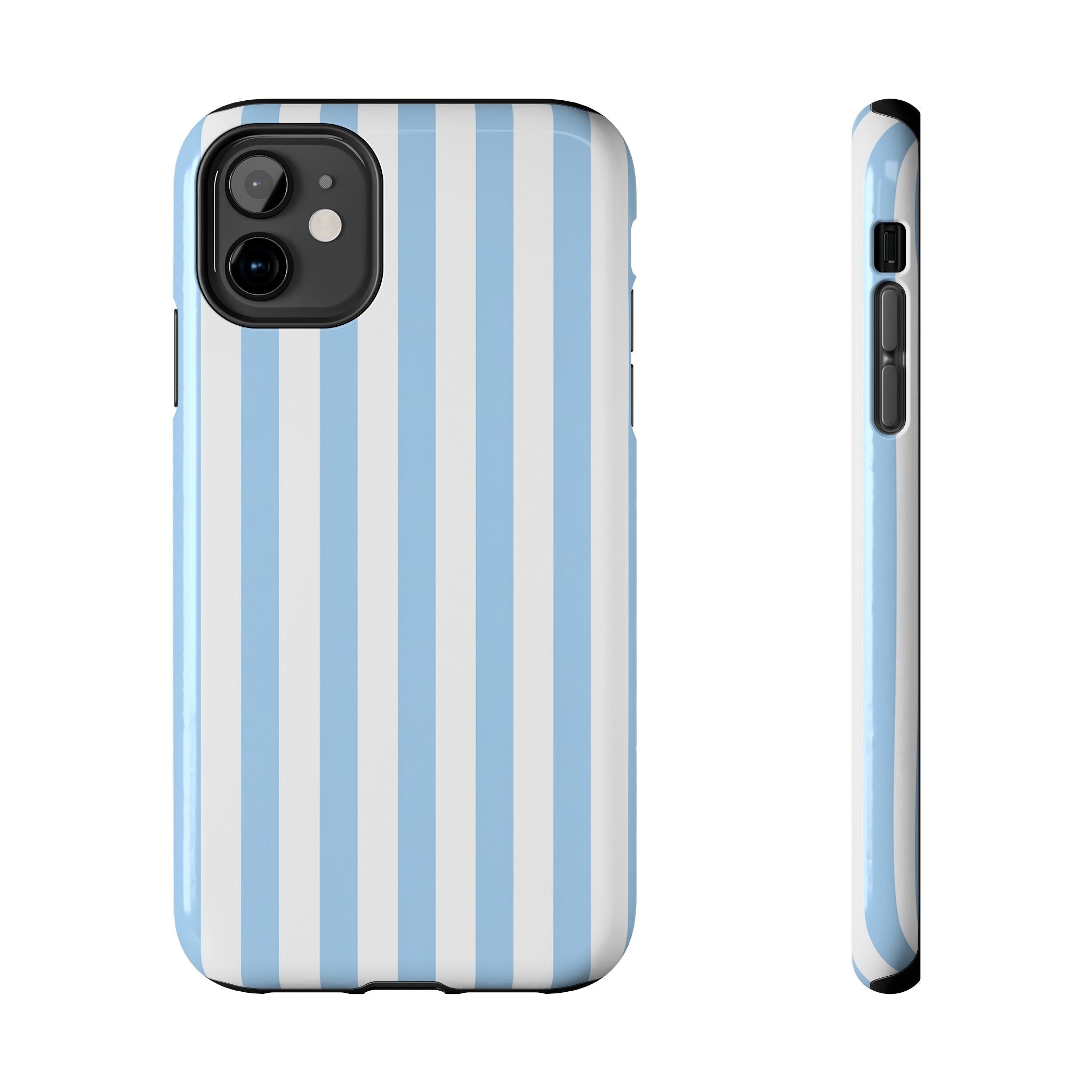 Ocean Breeze Striped Tough Phone Case