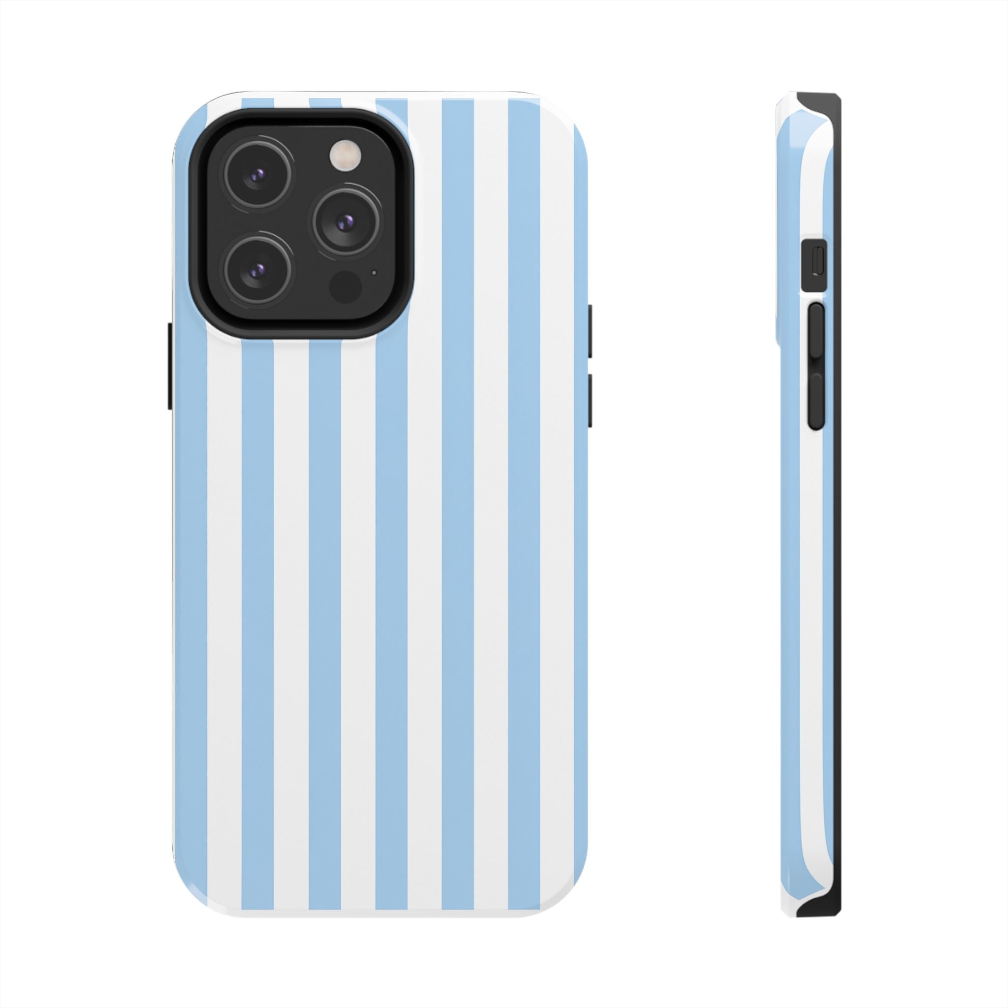 Ocean Breeze Striped Tough Phone Case