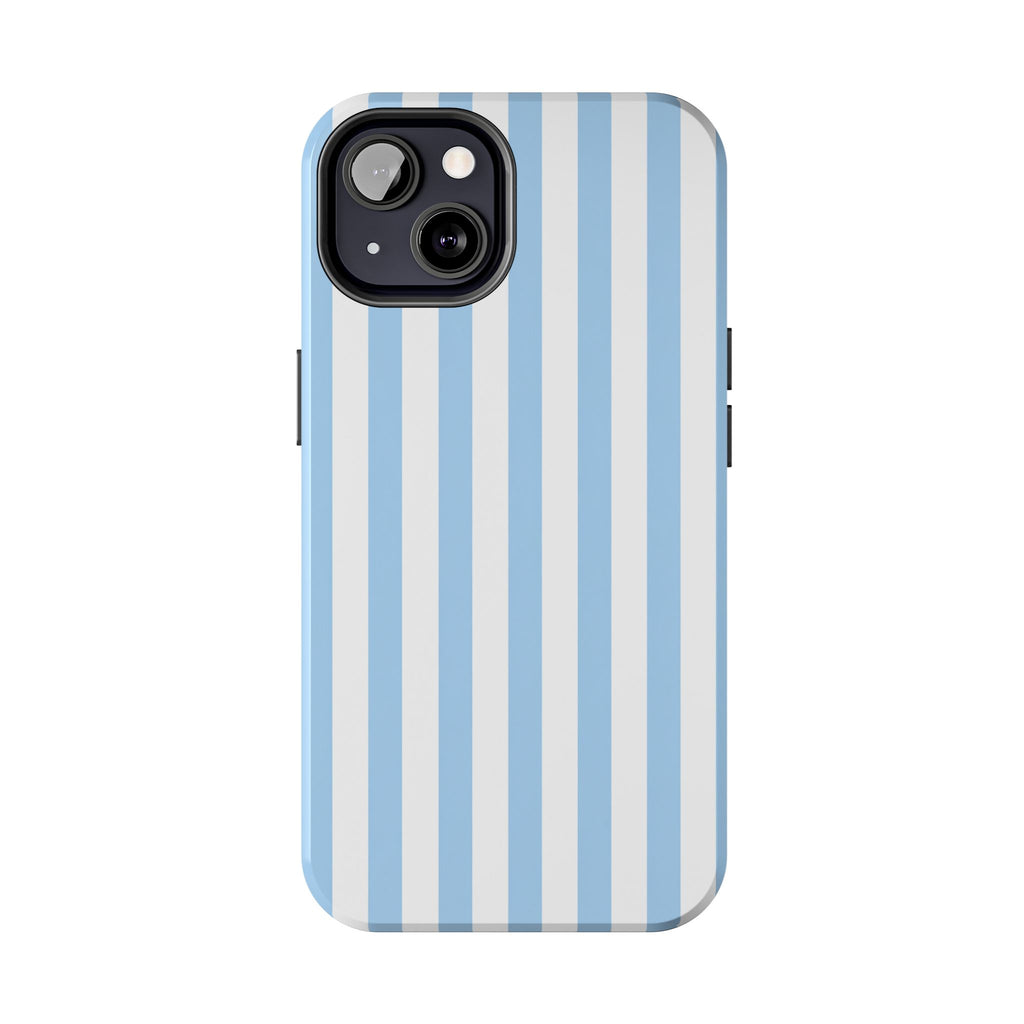 Ocean Breeze Striped Tough Phone Case