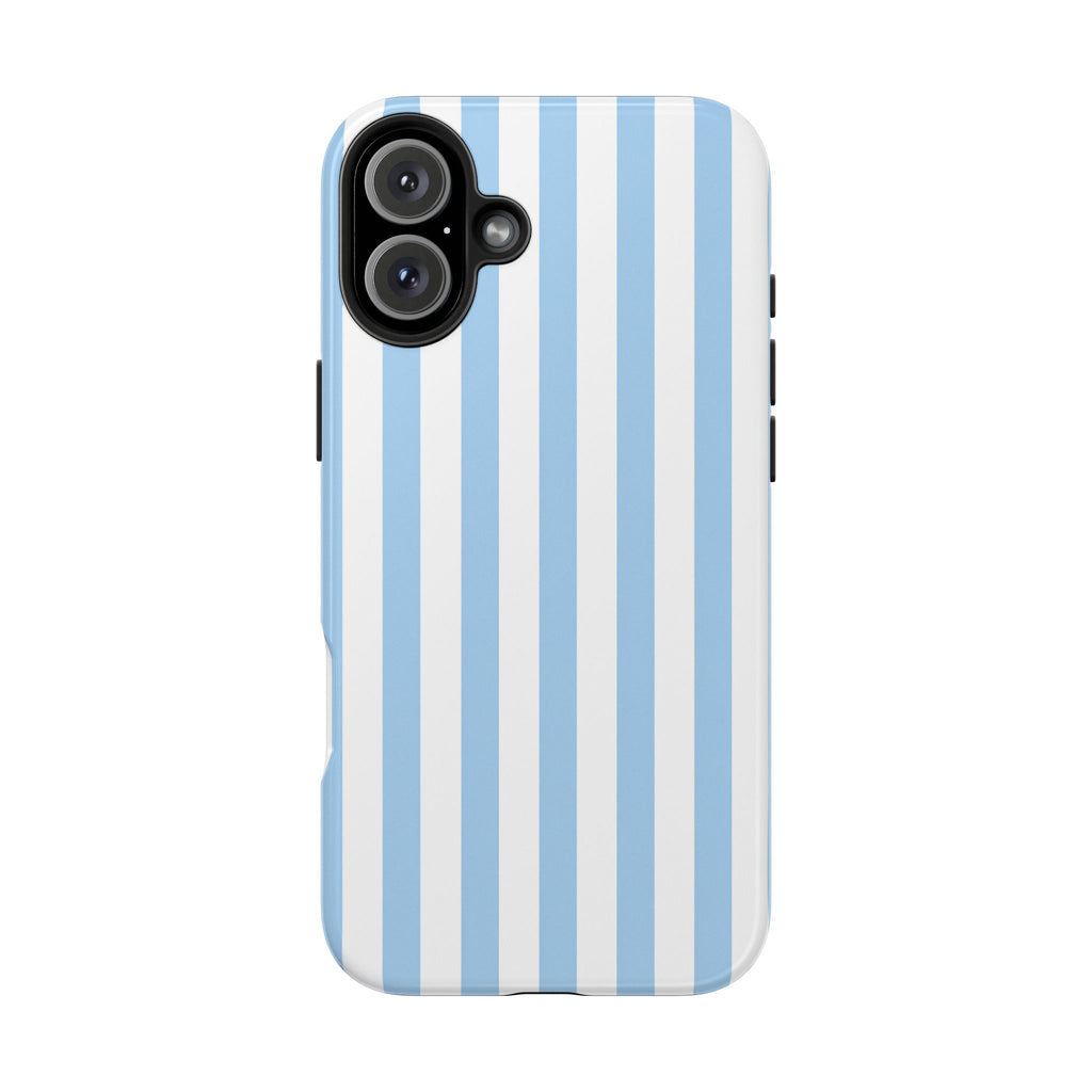 Ocean Breeze Striped Tough Phone Case