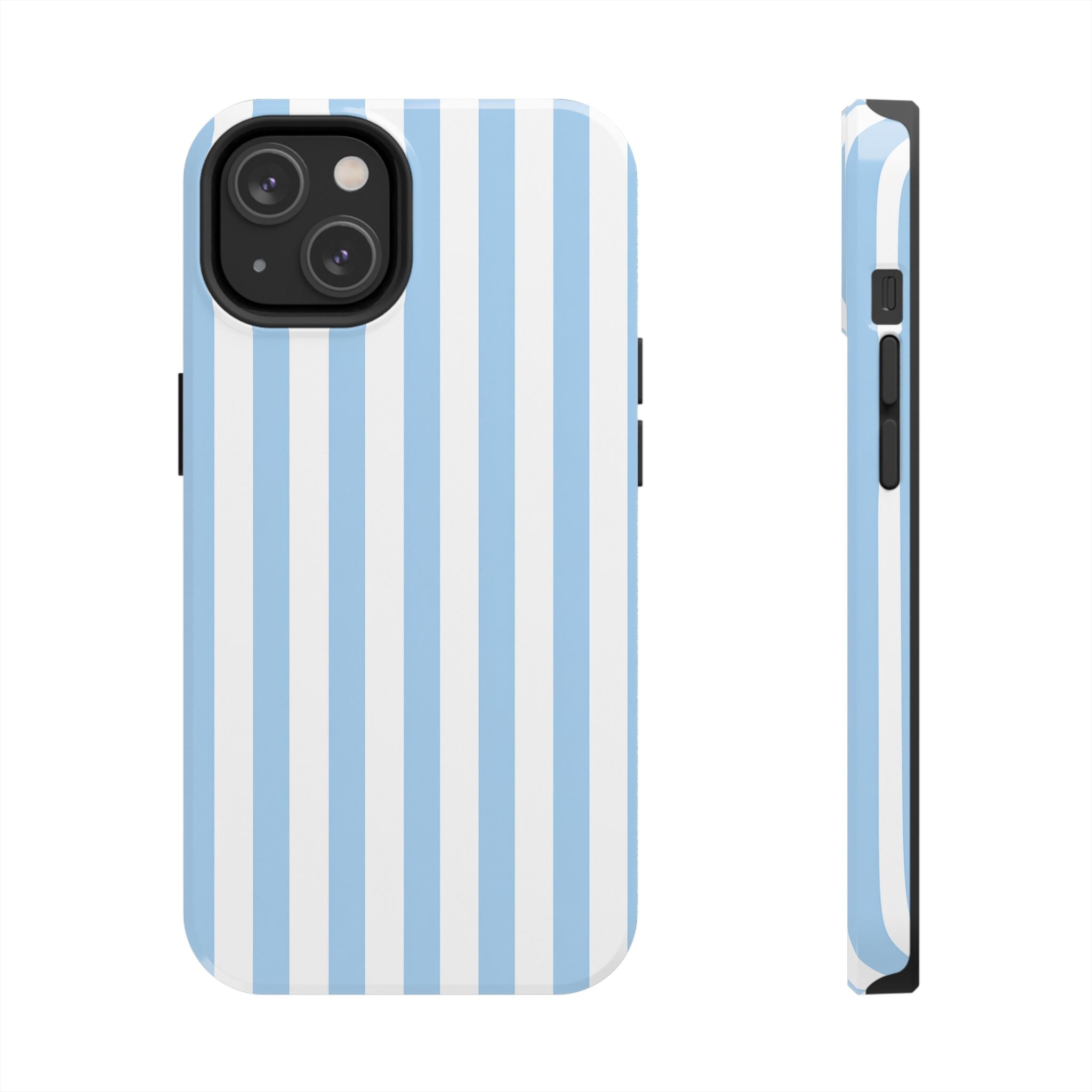 Ocean Breeze Striped Tough Phone Case