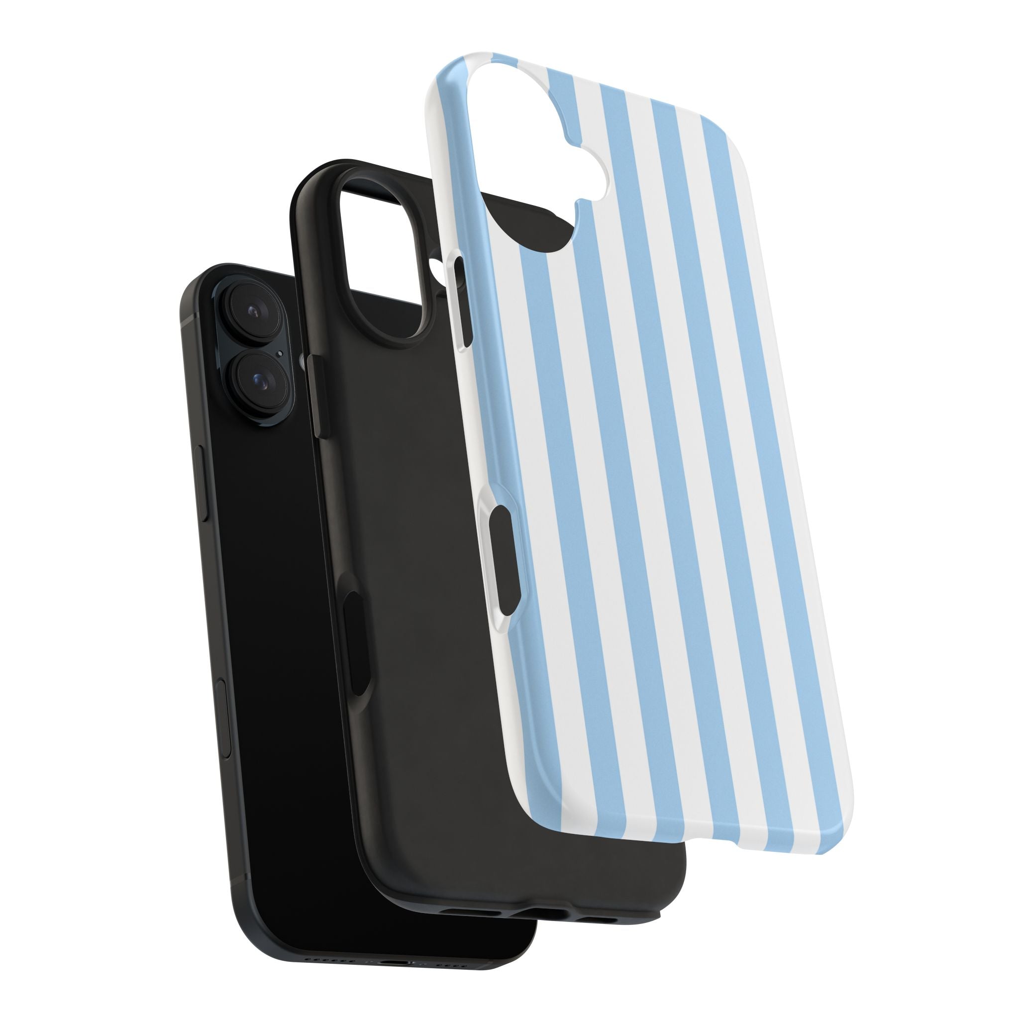 Ocean Breeze Striped Tough Phone Case