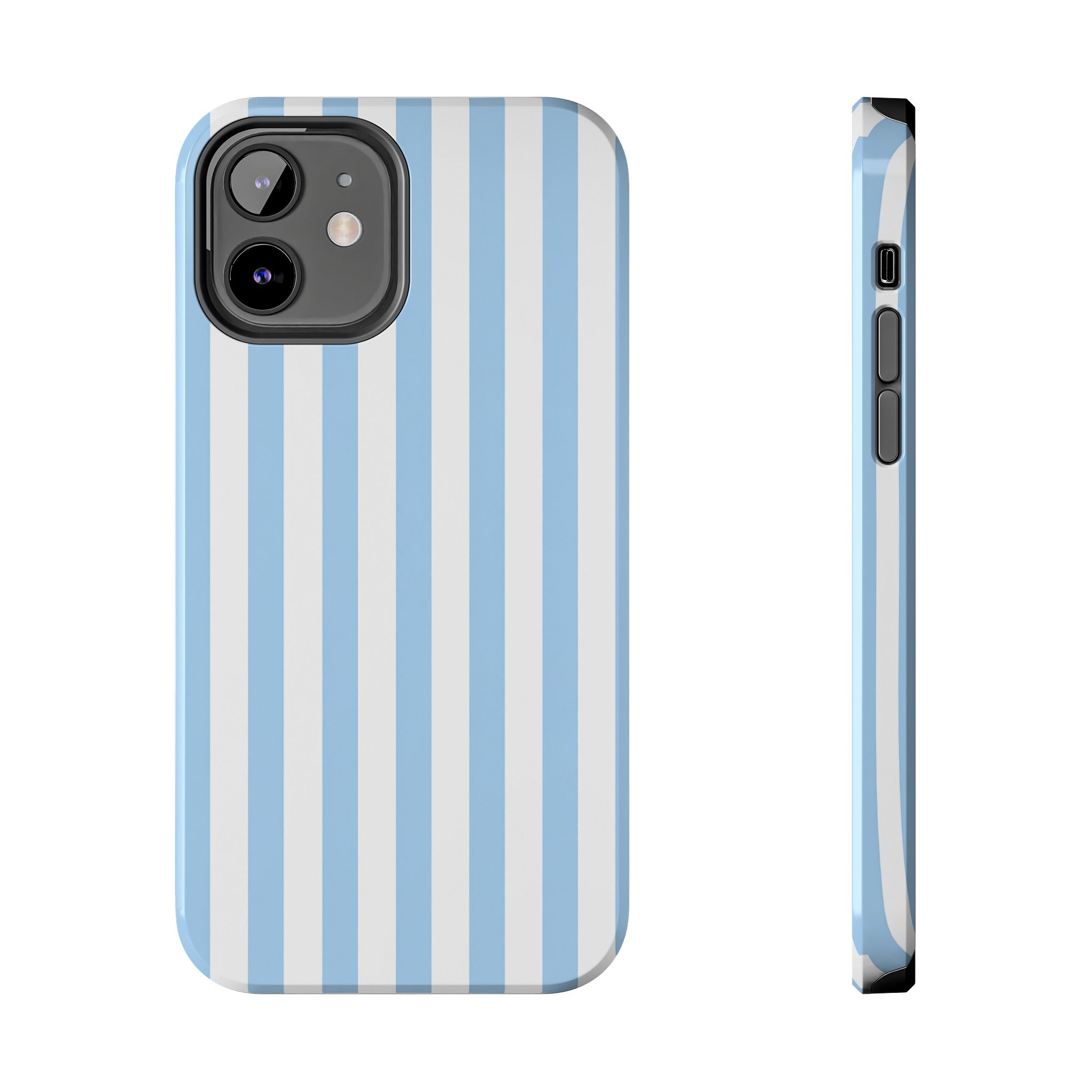 Ocean Breeze Striped Tough Phone Case